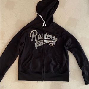 Raiders full zip sweatshirt